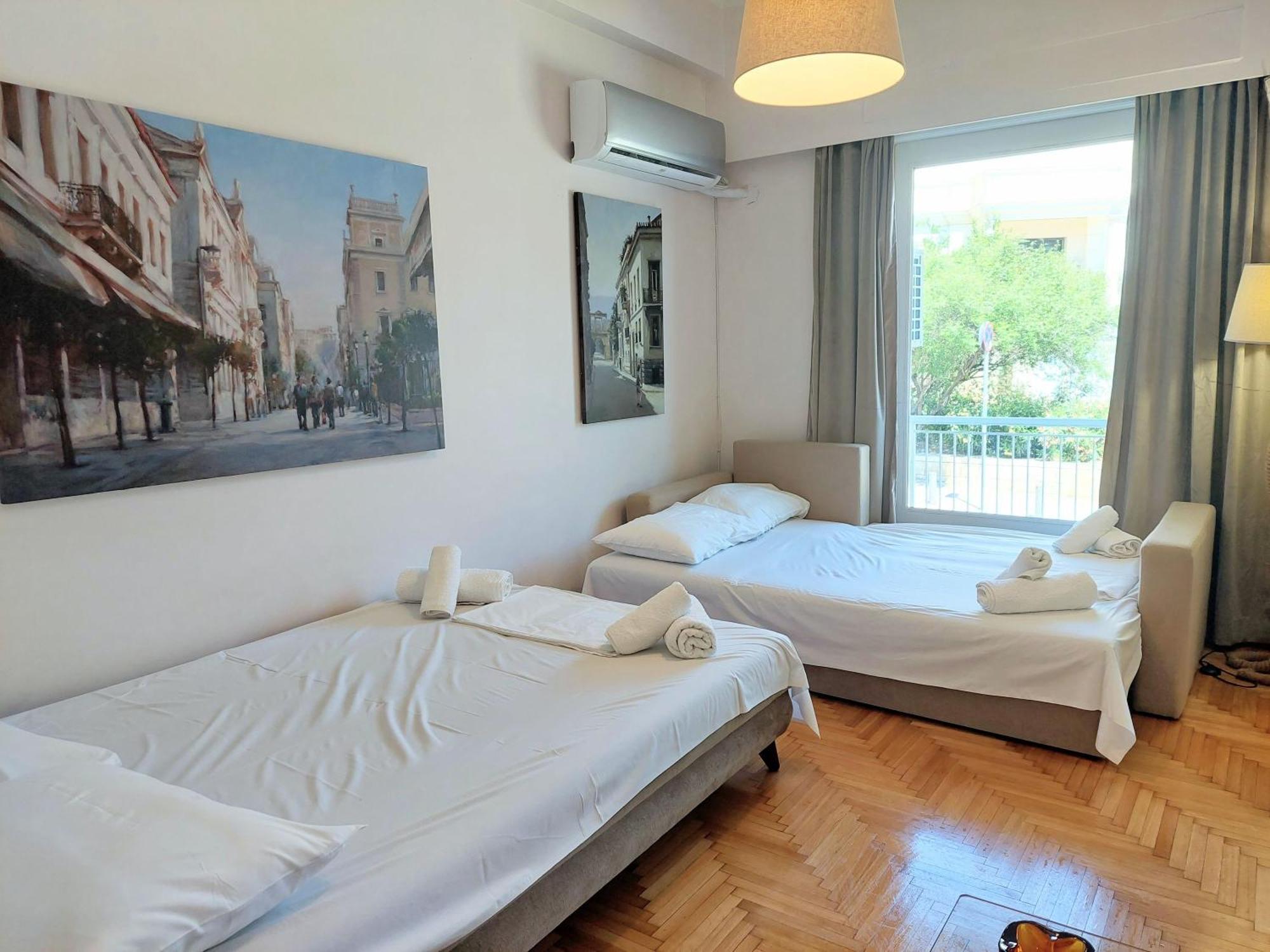 Stunning Acropolis View Apartment Athena Bagian luar foto