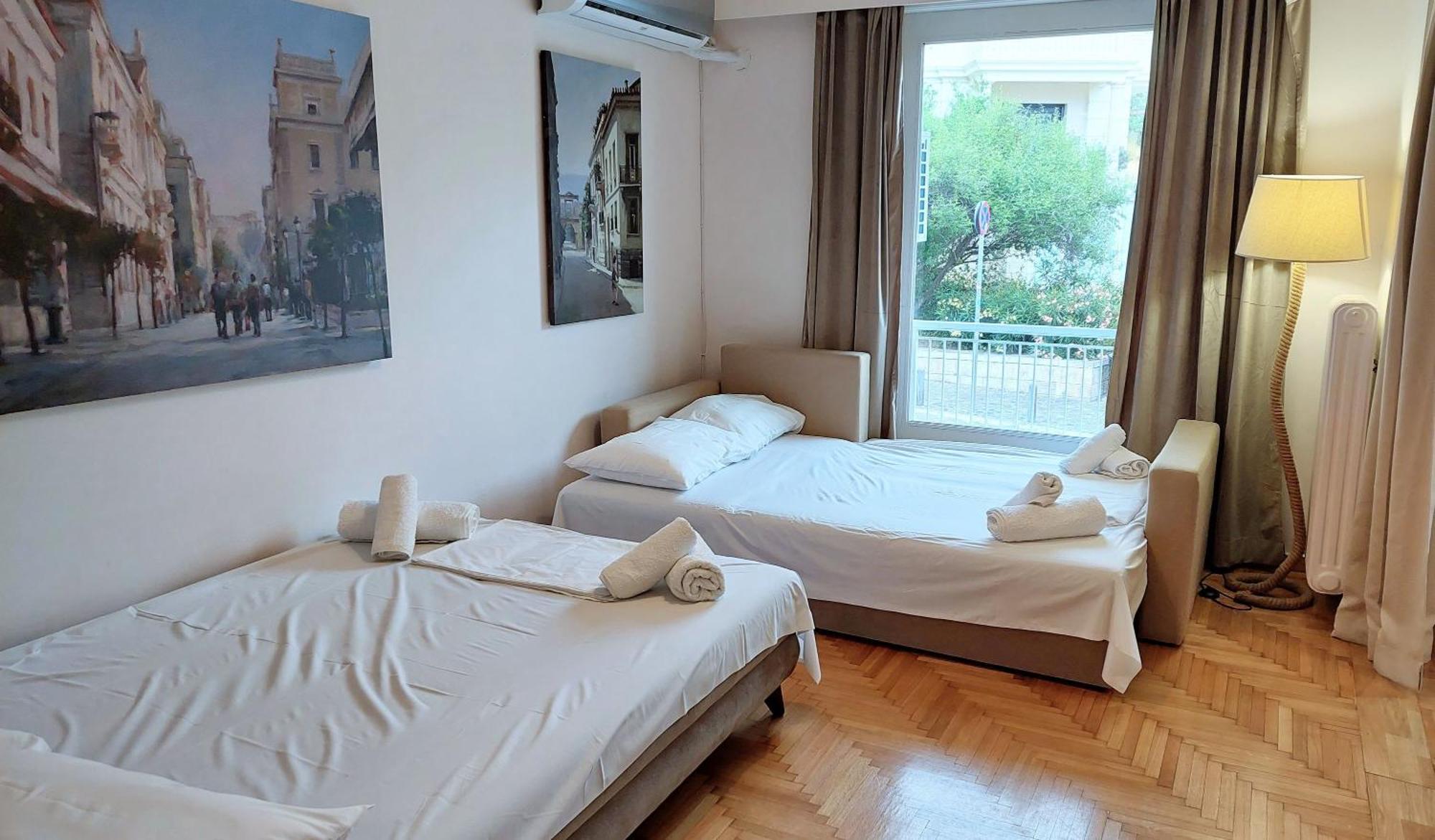 Stunning Acropolis View Apartment Athena Bagian luar foto