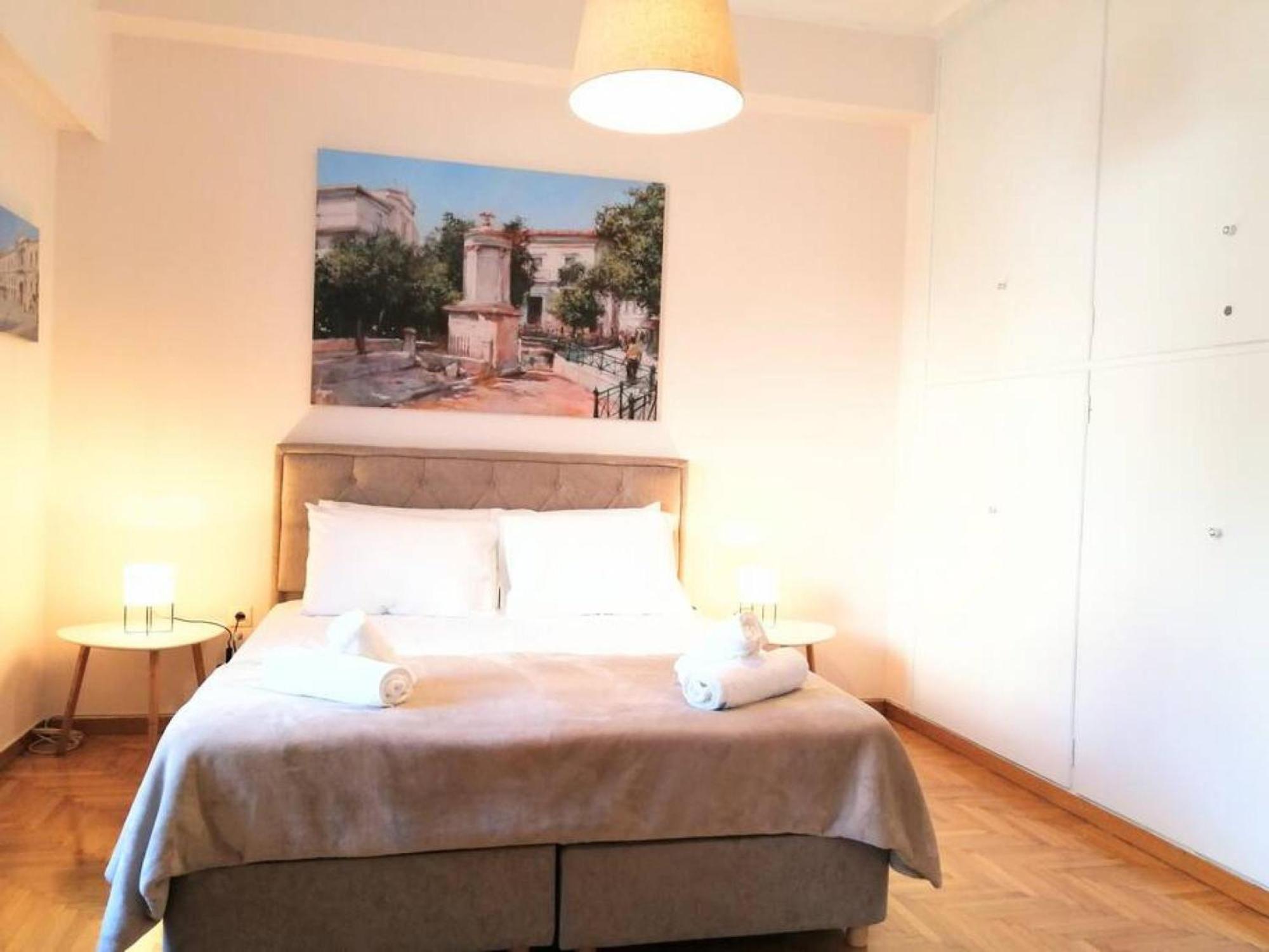 Stunning Acropolis View Apartment Athena Bagian luar foto