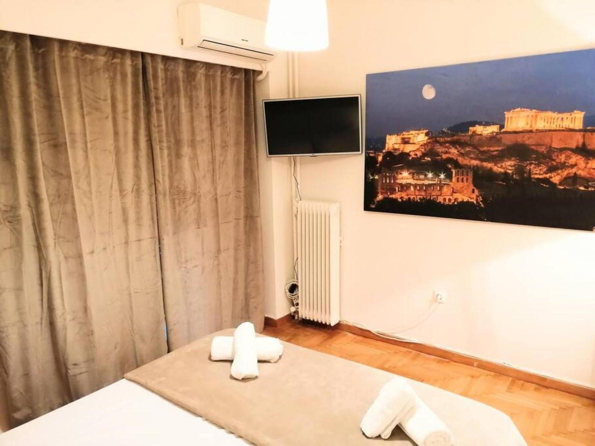 Stunning Acropolis View Apartment Athena Bagian luar foto
