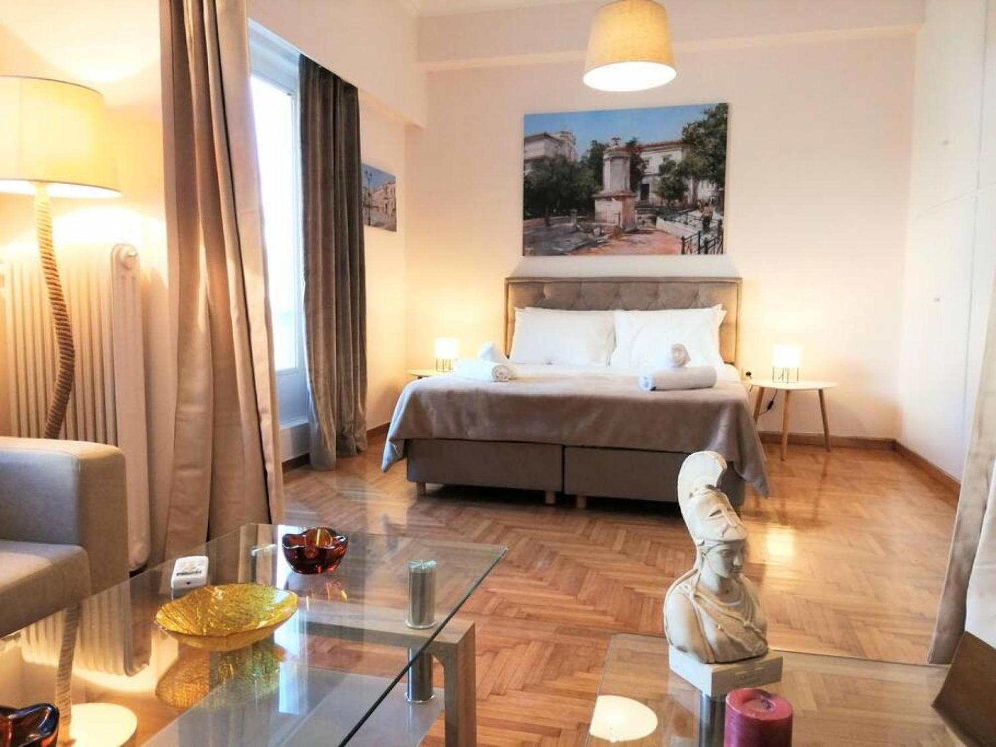 Stunning Acropolis View Apartment Athena Bagian luar foto