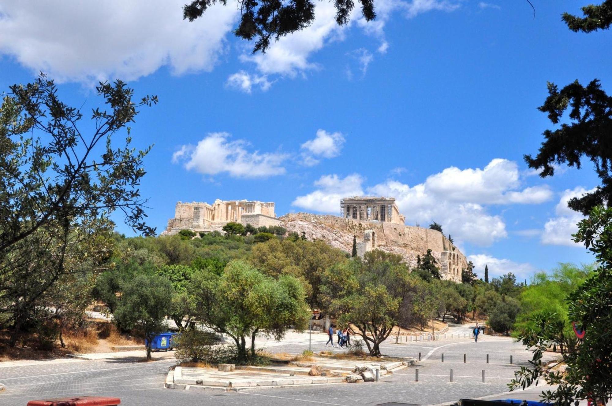 Stunning Acropolis View Apartment Athena Bagian luar foto
